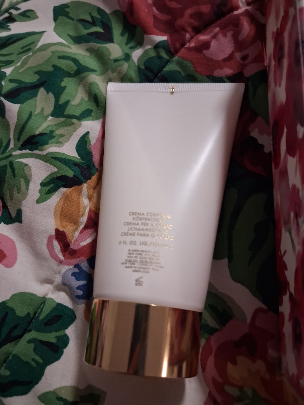 AERIN Wild Geranium Body Cream - Pink Floral Packaging - Picture 3 of 5
